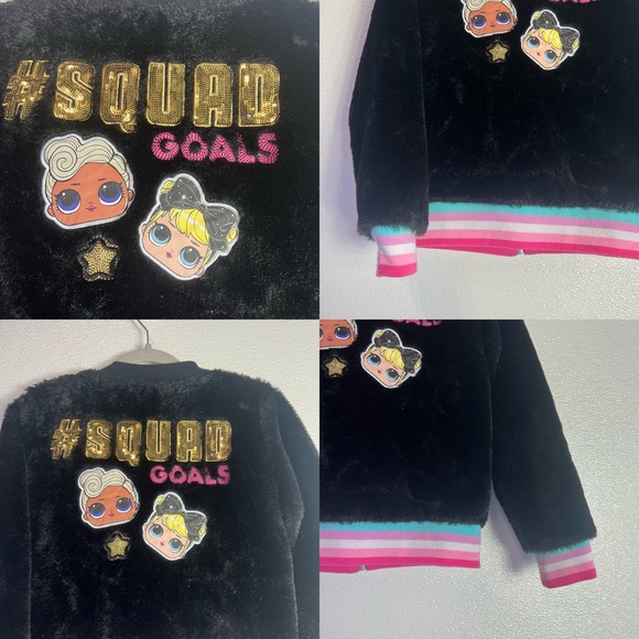 Girls L.O.L Suprise! Dream Team Jacket Size 7/8 - Picture 17 of 17